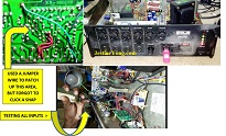 RESTORED A LIQUID SEEPAGE SPOILED AHUJA POWER AMP MODEL DPA770